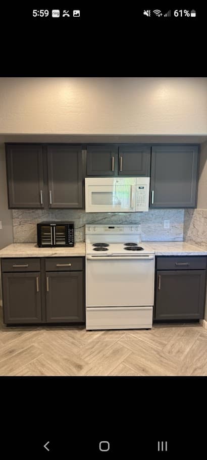 After cabinet refacing in Chandler near Ocotillo