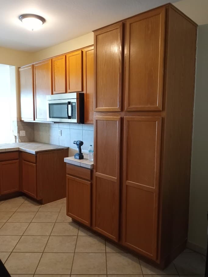 Before cabinet refacing in Anthem near Anthem Country Club